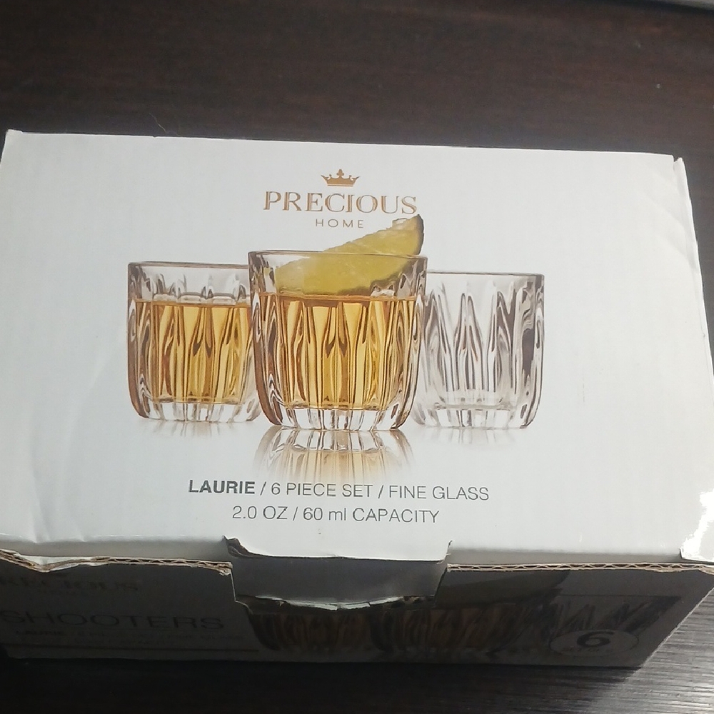 Precious Home Glass Shooter Set